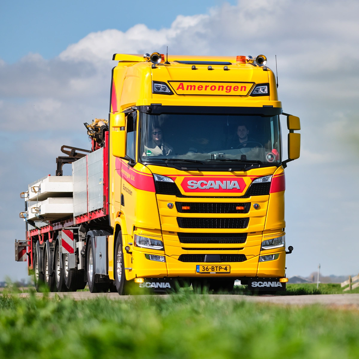 Breedte transport van Amerongen Transport