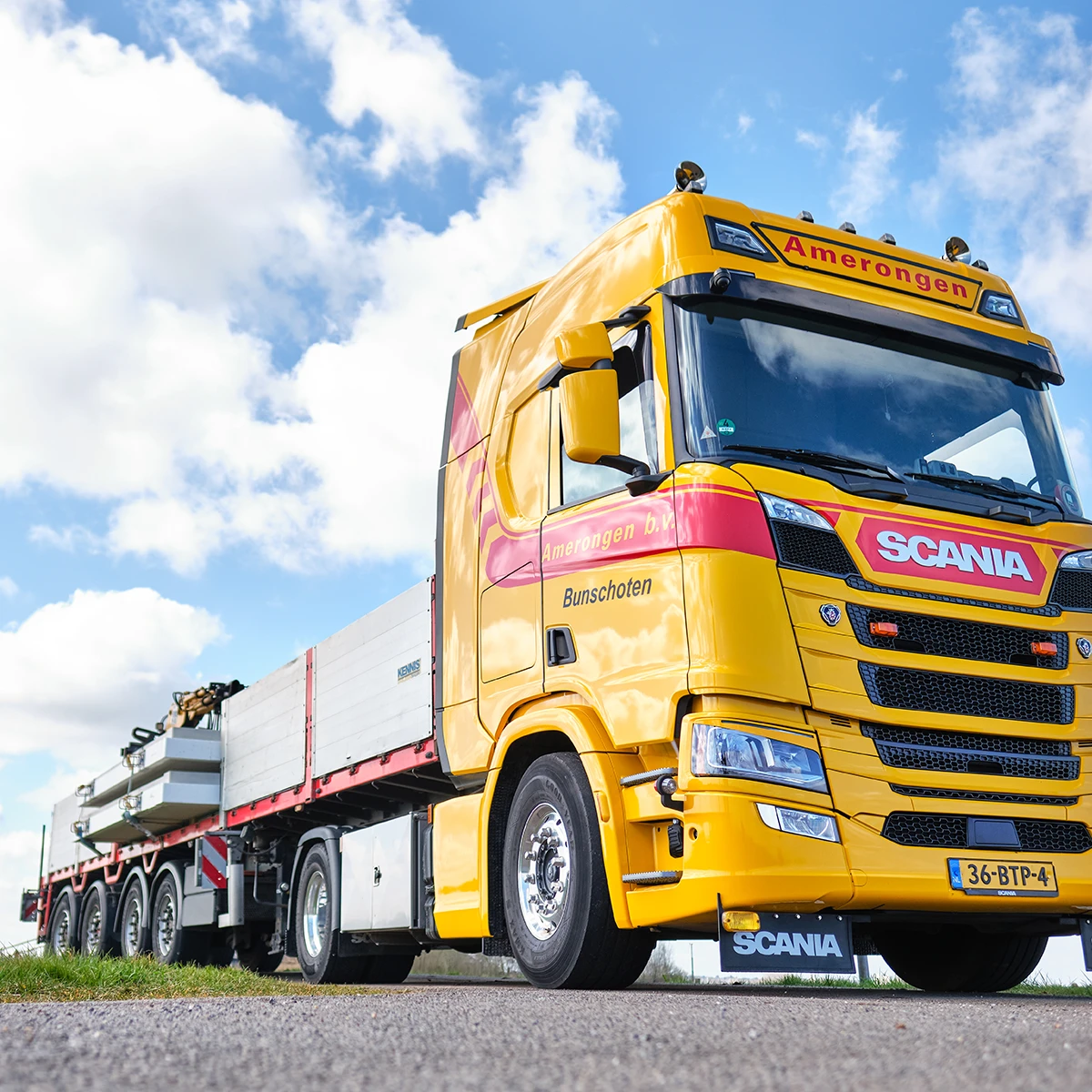 Breedte transport van Amerongen Transport
