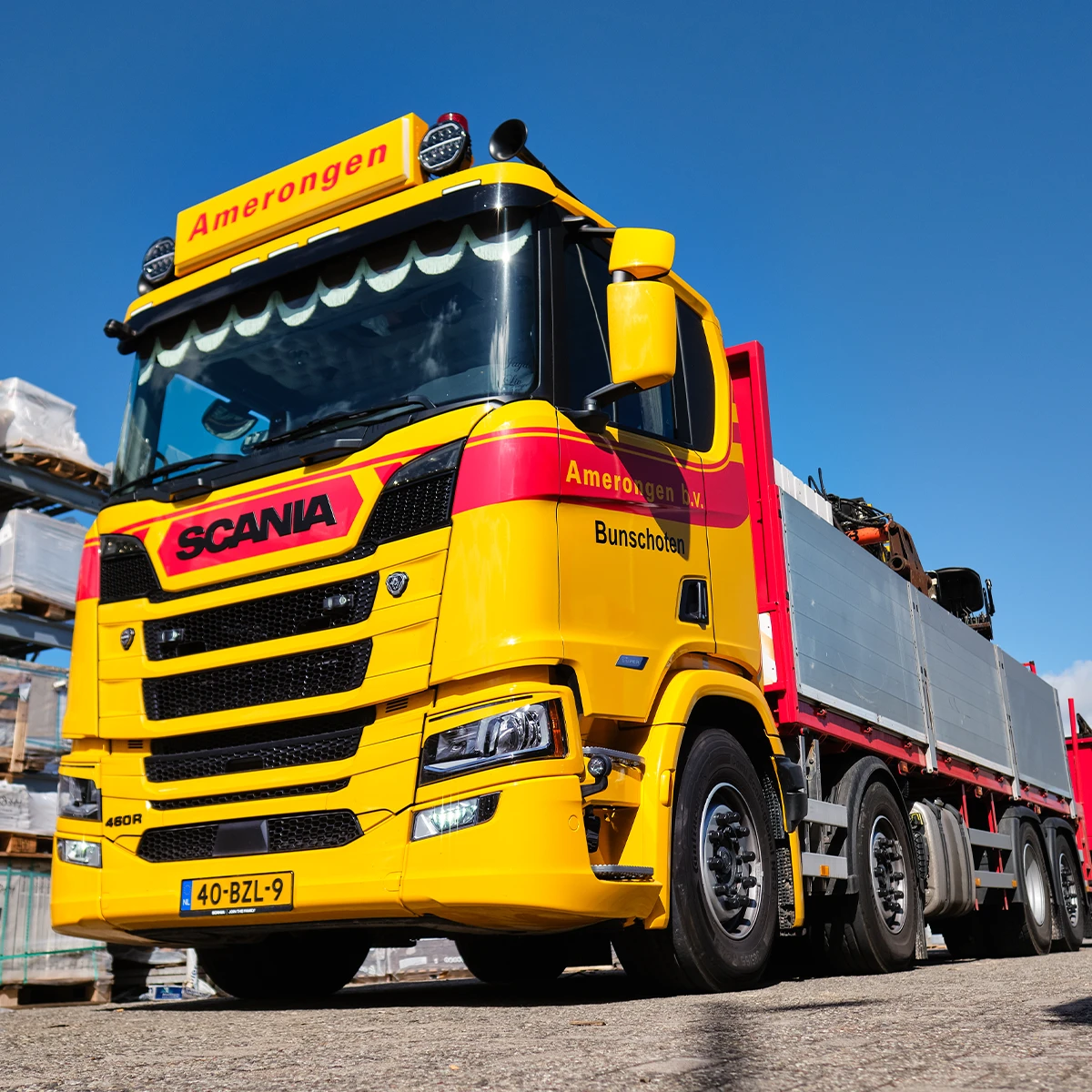 Open transport van Amerongen Transport